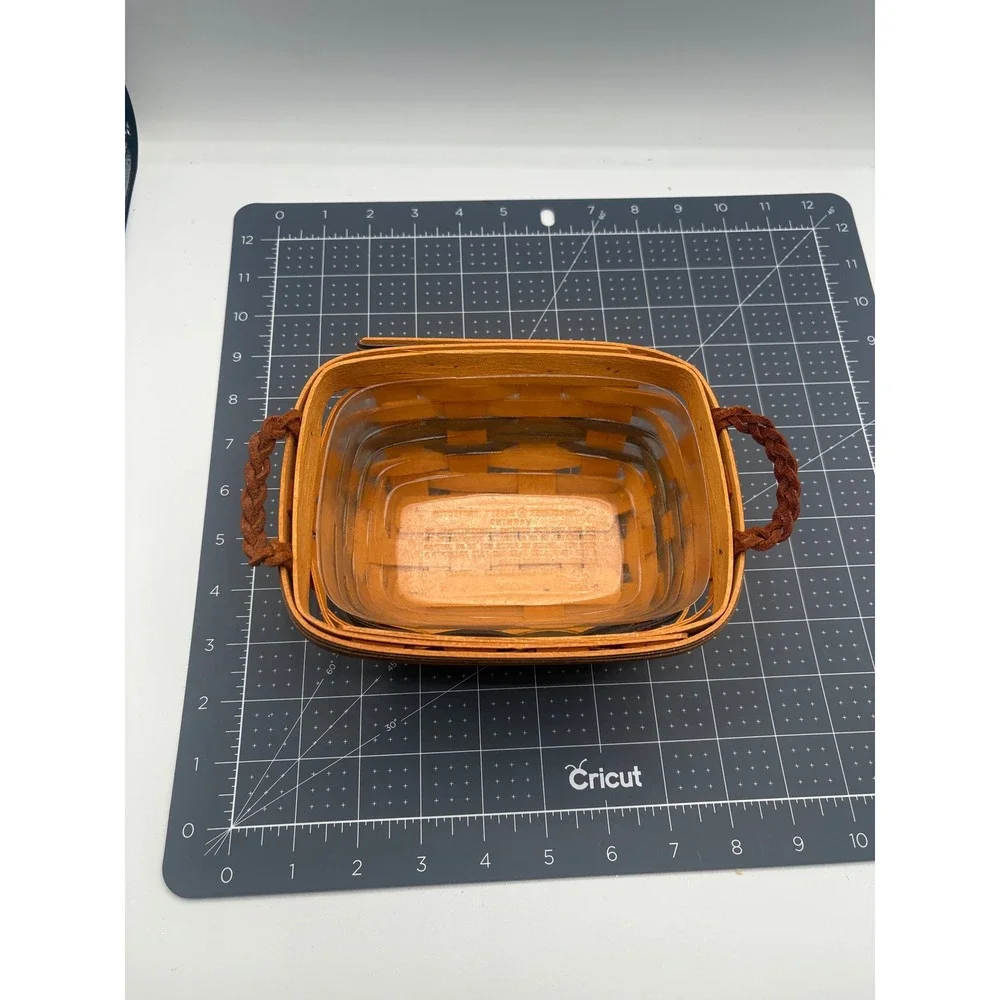 Longaberger Century Celebration Collectors Club Basket 2000 with Protector
